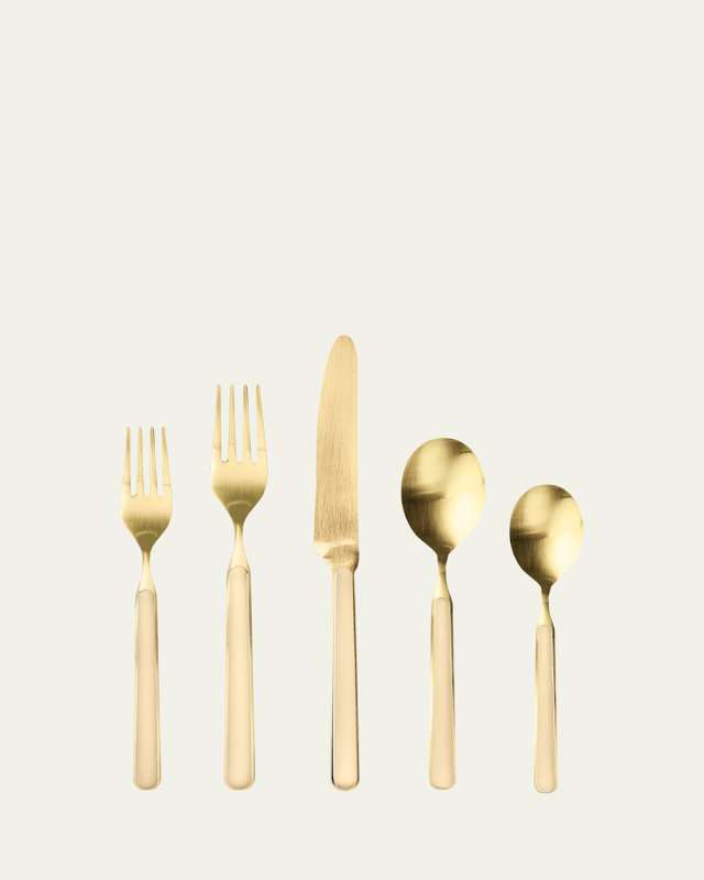 Fantasia Ice Oro Vanilla 5-Piece Place Setting